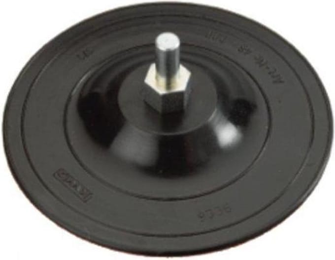 Steunschijf klit, 125 mm, zacht