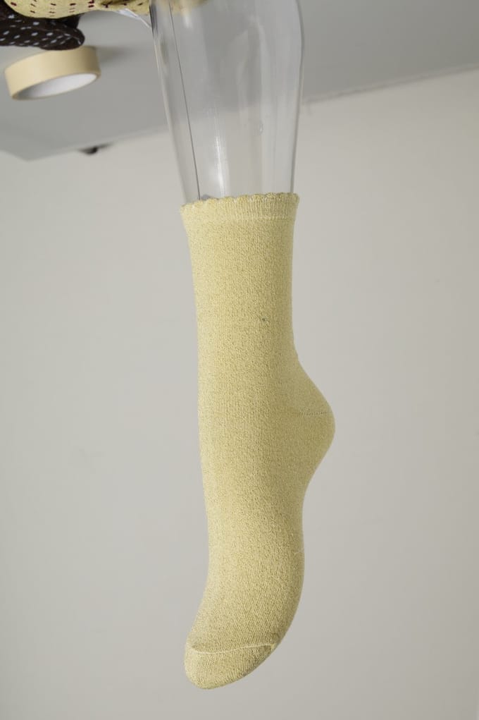 PIECES - PCSEBBY GLITTER LONG SOCKS NOOS BC - Dames - Sokken