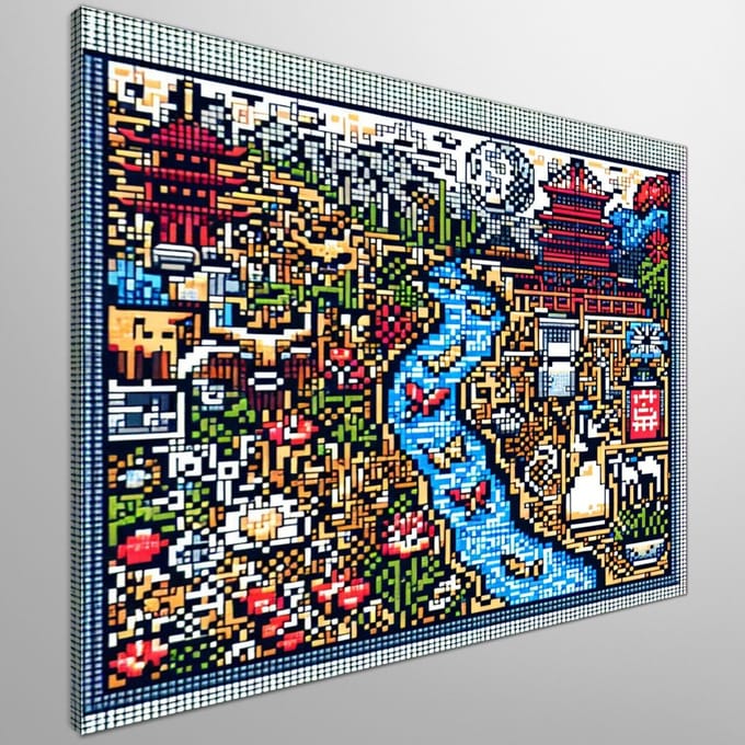 Kunstprint | Wanddecoratie | Canvas | 60 × 60 cm