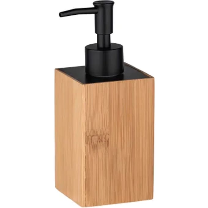 Wenko Zeepdispenser Padua Bamboe 8x18x7cm 210ml
