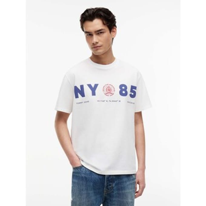 T-shirt Tommy Jeans Tjm Rlx Crest 1985 S
