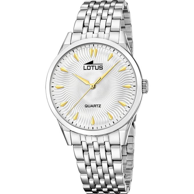 Lotus Casual 19056/2 Acero Clasico Horloge