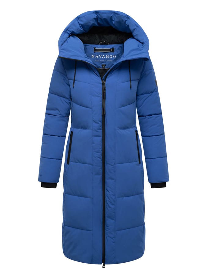 Navahoo dames wintermantel SCHOKOKUSS – elegant, warm & functioneel