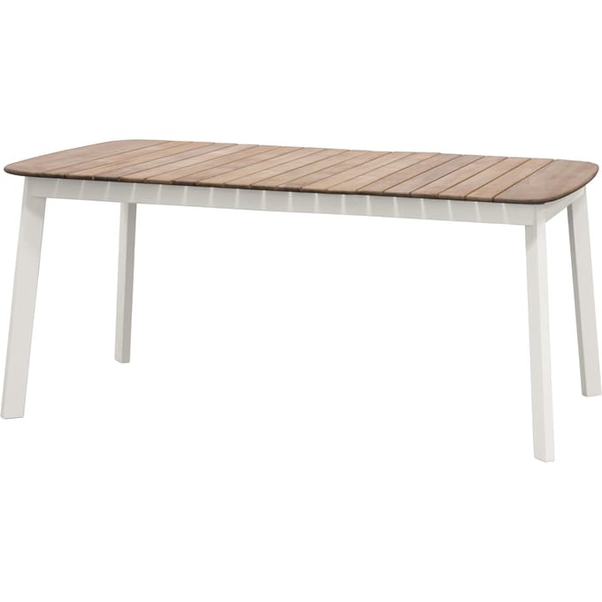 Emu Shine tafel - Teak - wit - S