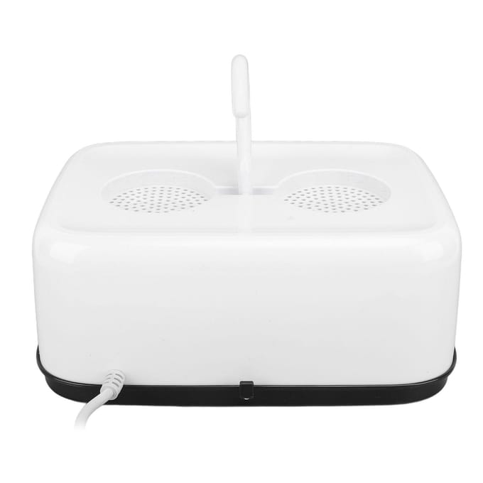 Draagbare Kledingdroger 600W Compacte Droogmachine voor Ondergoed Kleding Opvouwbaar Elektrisch Drogen white