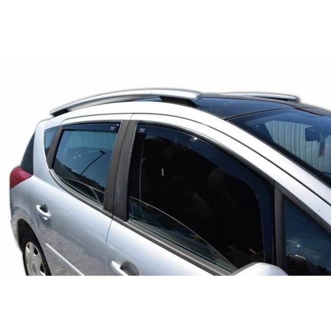 J&J AUTOMOTIVE | Heko Deflecteurs d'air Déflecteurs de Vent Pour Peugeot 207 2006-2012 Break