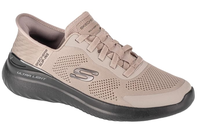 Skechers-instappers: Bounder 2.0 - Emerged, beige herensneakers 43 beige