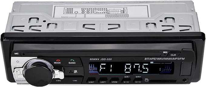 Universele Auto MP3 Speler met Bluetooth, USB, SD Kaartlezer en AUX Ingang