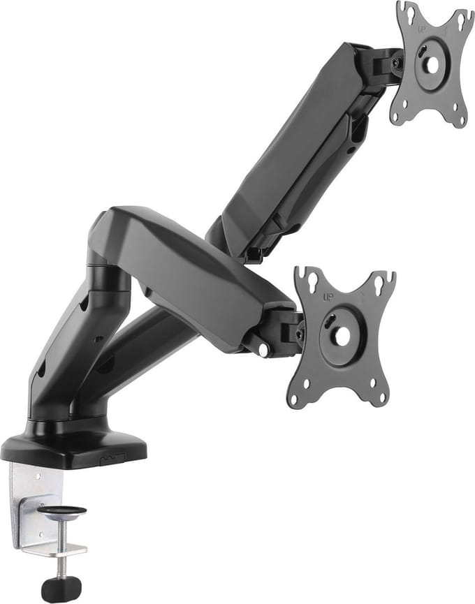 monitor arm gasveer - 2 schermen