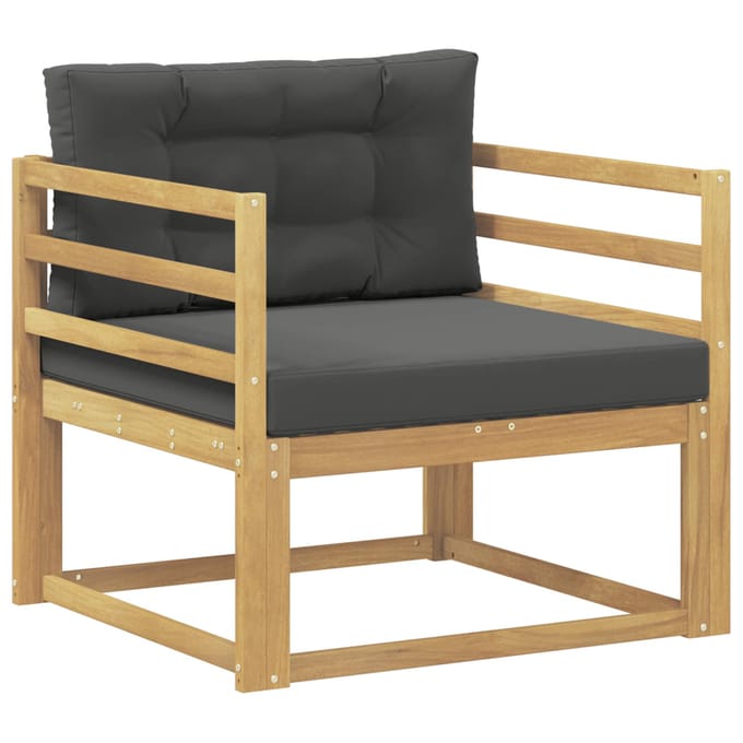 vidaXL - Buiten - Midden - Sofa - Polyester - Wit