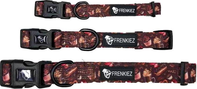 Frenkiez Coffee Sprinkles Halsband, Medium