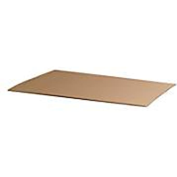 Vellen golfkarton, dubbele golf, 75 x 108 cm, 10 stuks