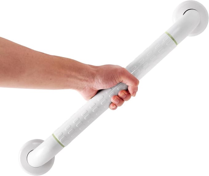 Veiligheidshandgreep voor badkamer en douche, 40 cm, antislip