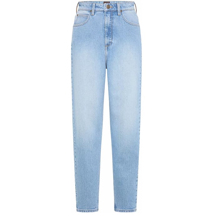 Damesjeans Lee Stella Tapered in Lt New Hill