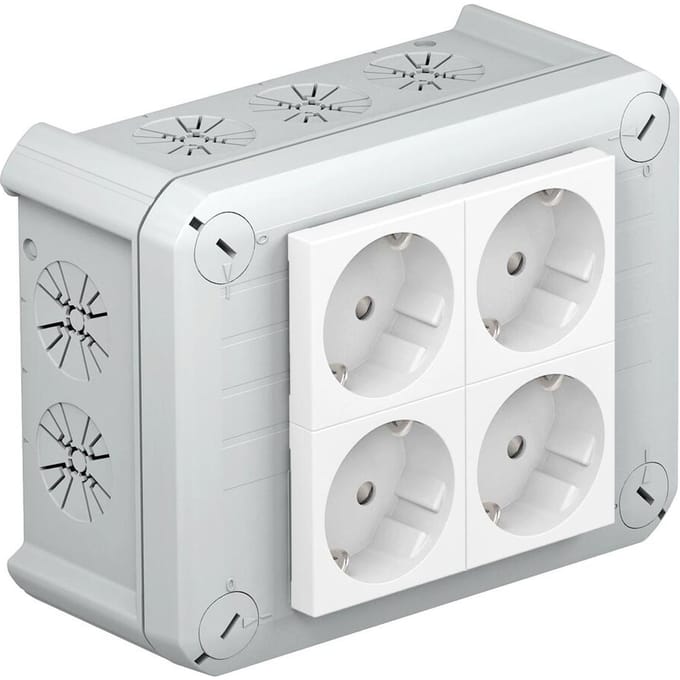 OBO T-Box Wand/Plafond Kabeldoos - 2007825 - E2PVV