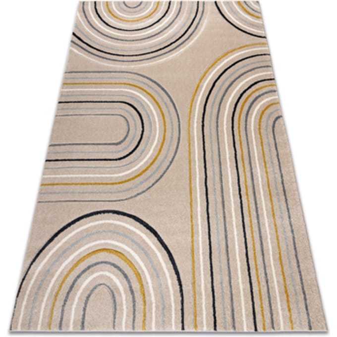 Kleden Rugsx KIDDO tapijt 6107 crème / wit, geometrisch 80x150 cm