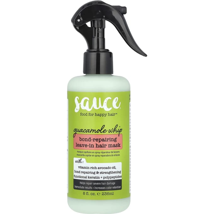 Bond Herstellend Leave-In Haarmasker, Guacamole Mousse, 236ml(8 fl oz) yellow