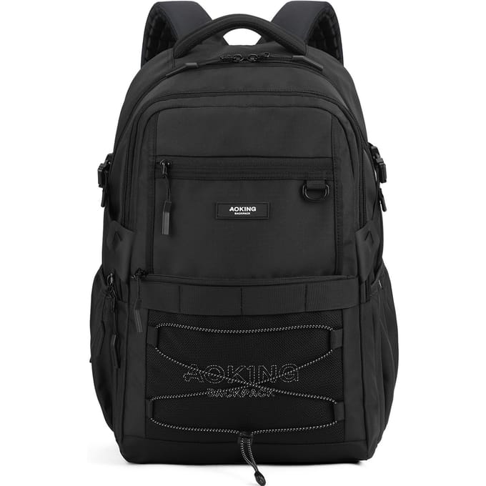 Aoking Rugzak Uniseks BLACK
