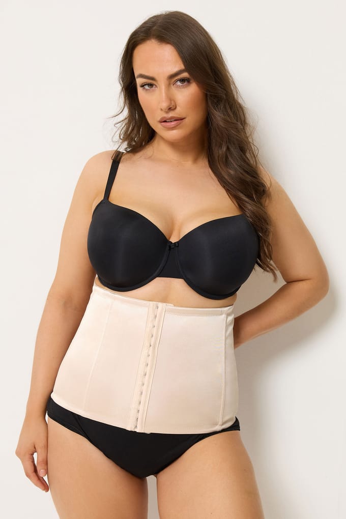 Yours Waist Trainer Met Haak En Oogsluiting In Nudesize 42-44