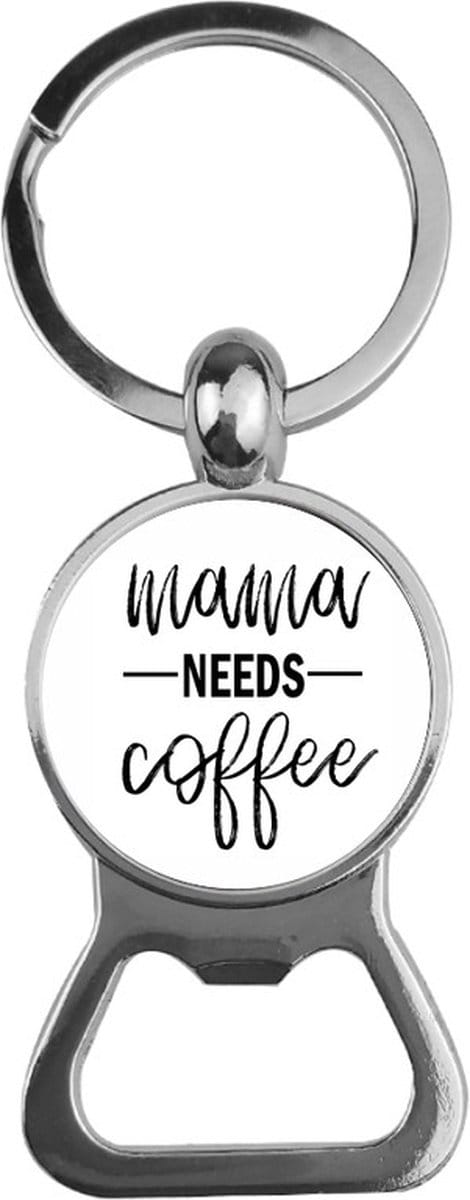 Bieropener Glas - Mama Needs Coffee