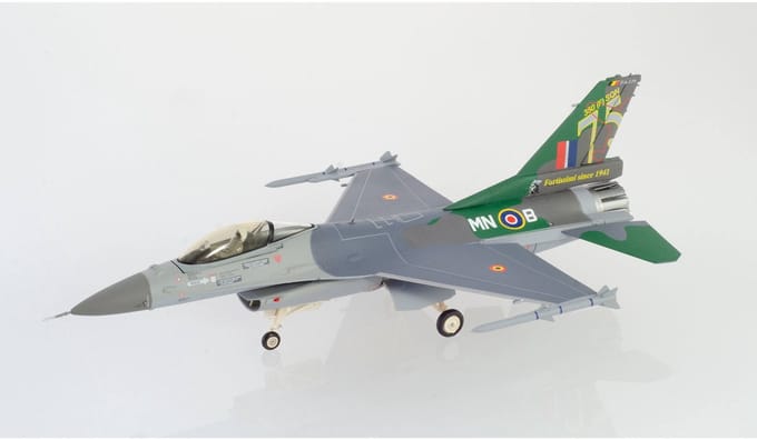 F-16A Belgian Air Force 350 Sqd Florennes 75 years (B) Herpa 1:72