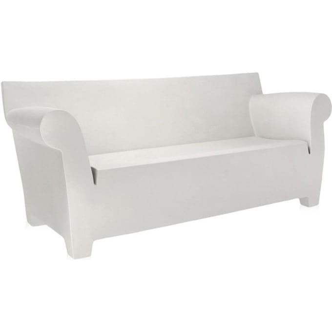 Kartell - Bubble Club 2-zitsbank - zinkwit