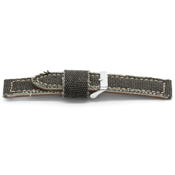 Horlogeband G880 Spyker Katoen Grijs 20x20 mm