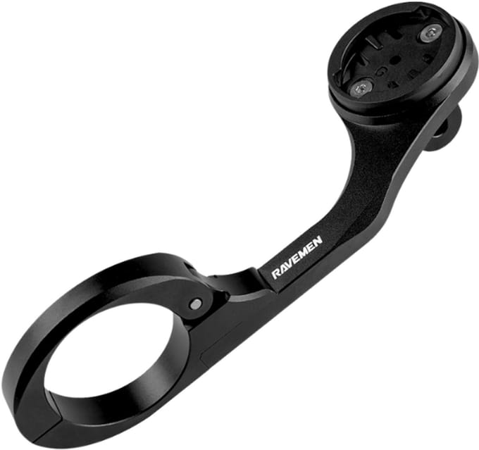 Ravemen AOM02 Out Front Mount - voor Garmin Wahoo en Bryton - GoPro ready