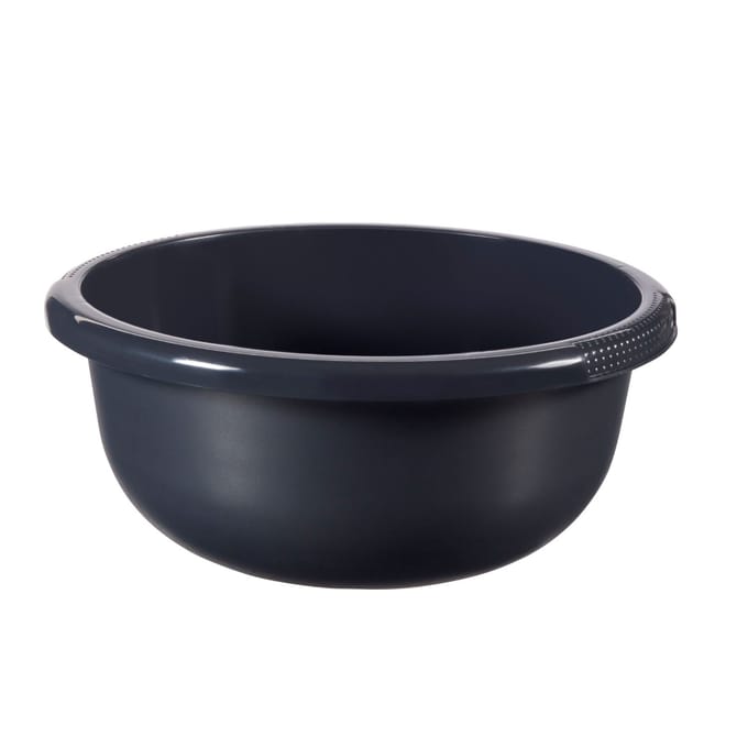 Curver afwasbak rond - 6.3 liter - antraciet