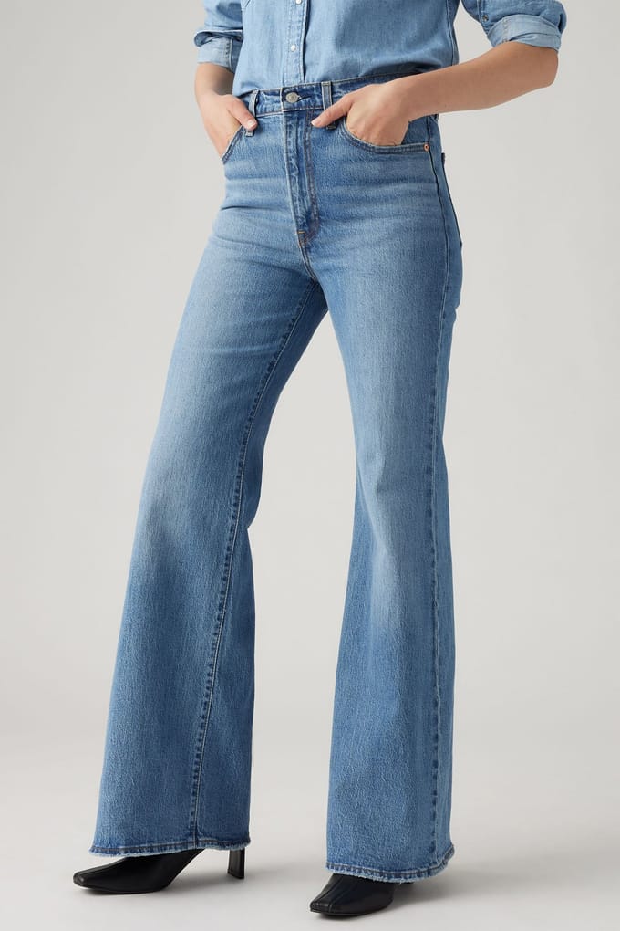 Levi's Ribcage Bells Sonoma Walks Taglia: W31L32 | Pantaloni larghi Outlet | Donna