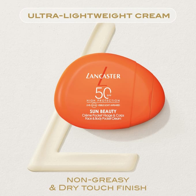 Lancaster Sun Beauty Face & Body Pocket Cream Zonnebrandcrème Dames 30 ml