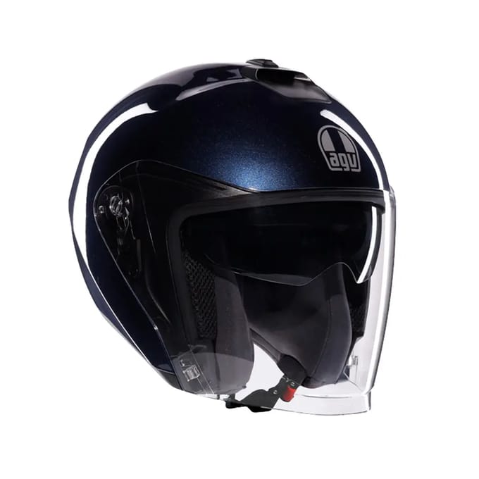 AGV Irides Mono Blauw Jethelm - Helm