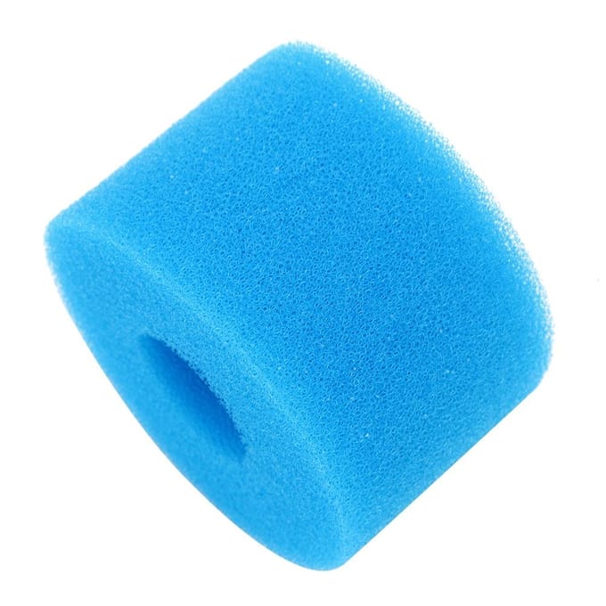 Wasbaar Zwembadfilterelement Herbruikbare Concentrische Sponszuil voor Zwembad Blauw blue