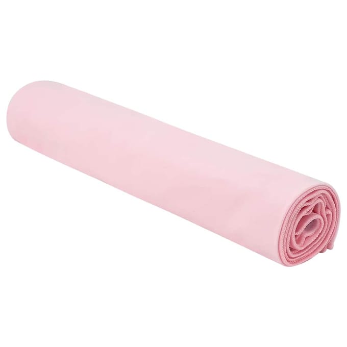 vidaXL - Sporthanddoeken - 2 - st - Roze - 140 - x - 70 - cm - Polyester - en - polyamide