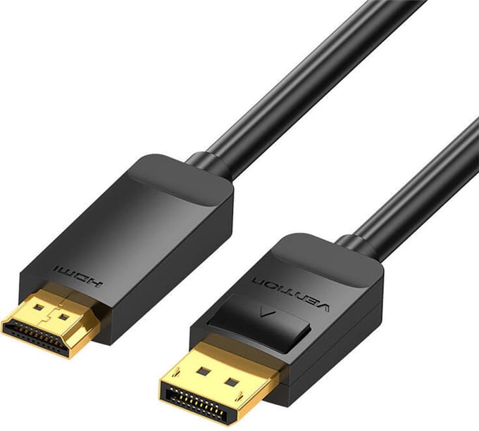 Vention Displayport Hdmi-Kabel Voor Computermonitor 2 Meter 4K-Resolutie