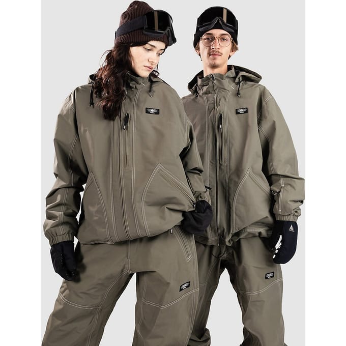 Quiksilver Live Wire Jas groen