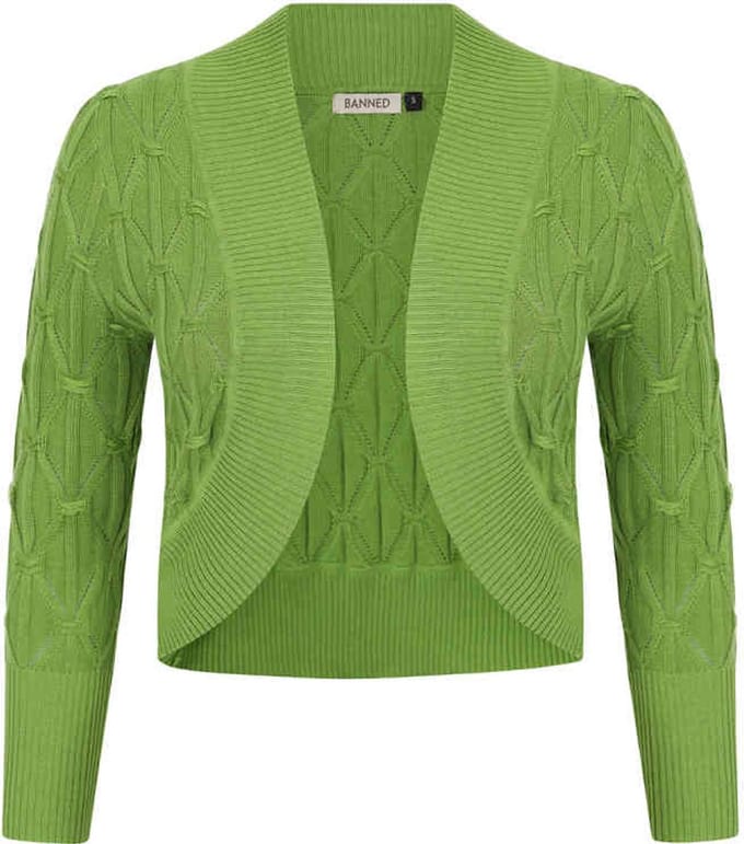 Banned - Eden Bolero - L - Groen