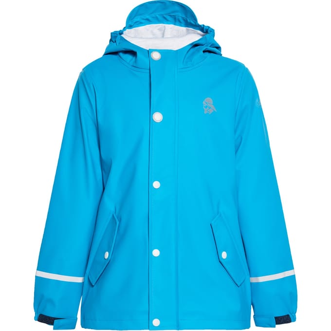 Schmuddelwedda Mackintosh jongens (kinderen) Cyaan blauw