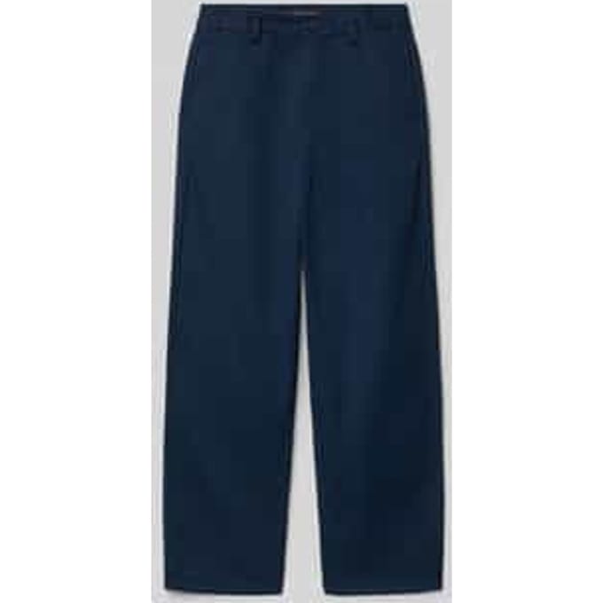 Regular fit chino van katoenmix