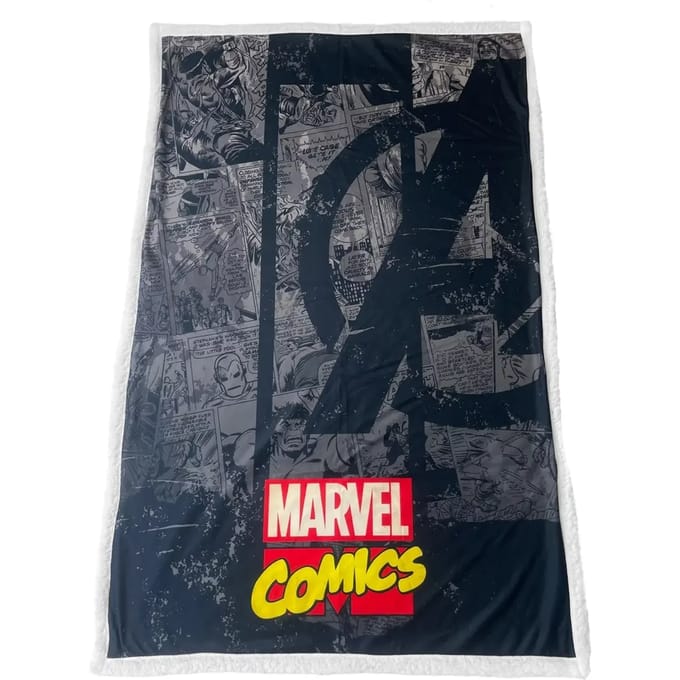 Sherpa-deken voor kinderen Homadict Marvel Avenger Comics