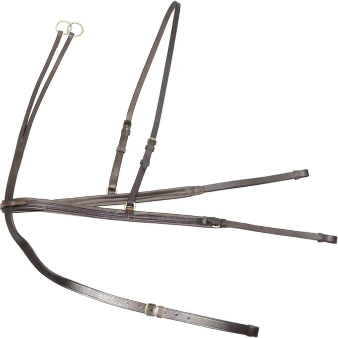 Jachtcollier met martingale voor paard Derby