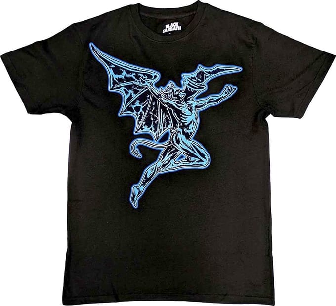 Black Sabbath - Lightning Henry Heren Tshirt - 2XL - Zwart