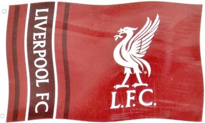 Liverpool Vlag - Streep - 152 x 91 cm