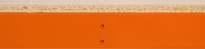 S-rax extra plank - blauw-oranje - 120x60 cm - 300 kg draagvermogen