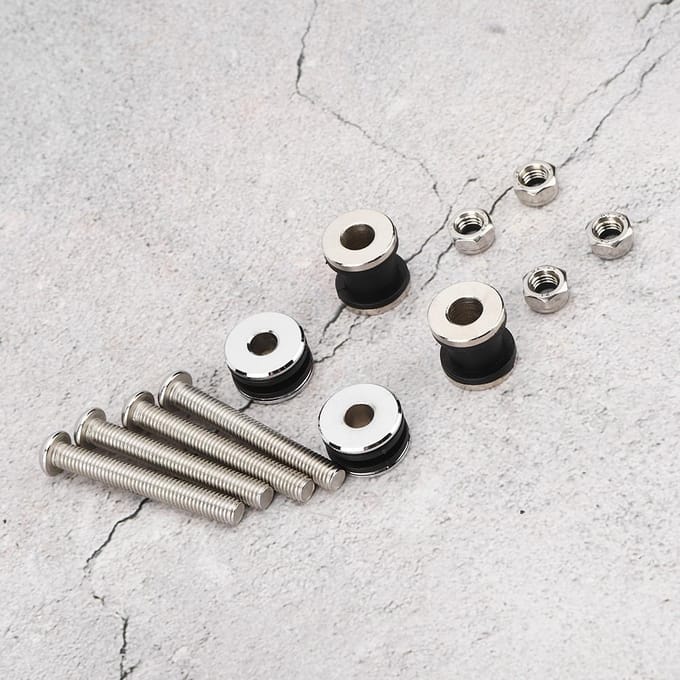 Motorfiets Docking Hardware Kit Sissy Bar Rek Montage Schroef Geschikt voor Iron 1200 gray