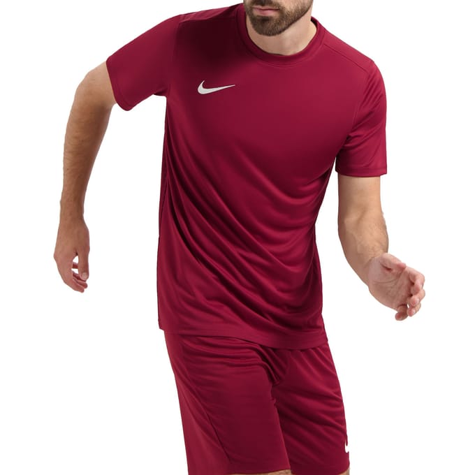 Nike Park VII SS Sportshirt - Maat S  - Mannen - bordeaux rood