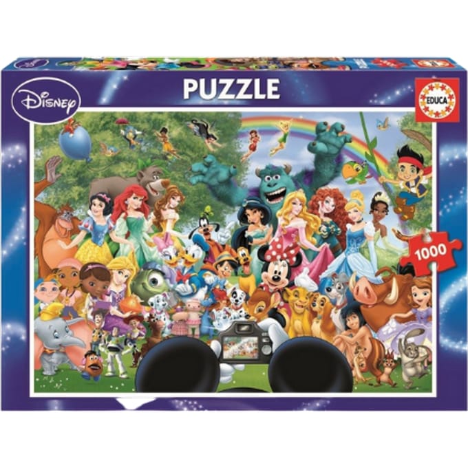 Educa - Puzzel - De wondere wereld van Disney - 1000 stukjes - Legpuzzel