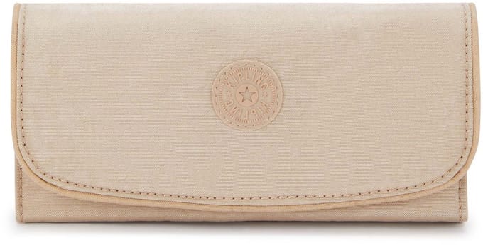 kipling portemonnee Basic Plus Money Land Wallet Sparkled Beige