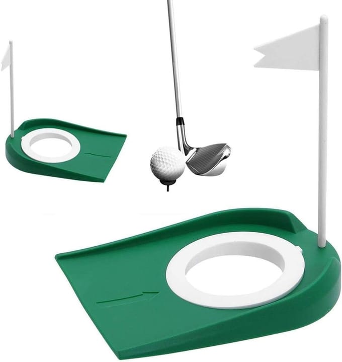 Golf Putting Mat - Indoor Putting Green - Golf Oefenen - Met Binnenring Ontwerp