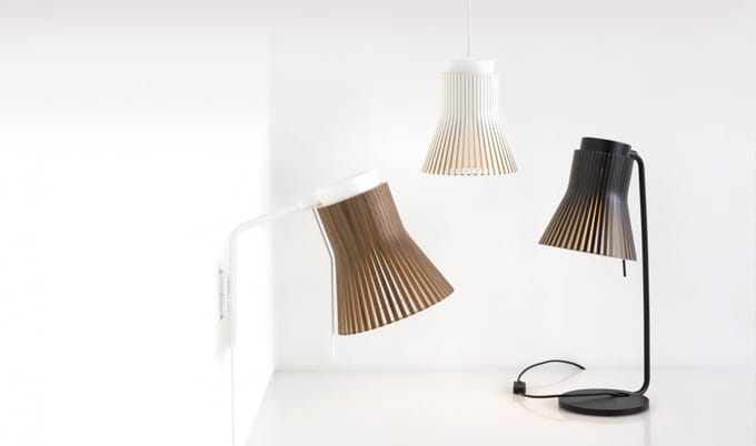 Secto - Petite 4620 tafellamp - berken - bruin